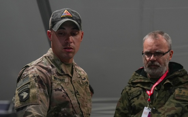 Converging Fires: The 1st Armored Division integrates field artillery systems with Polish armed forces