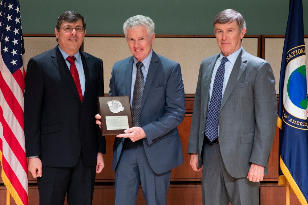 NRO Honors Two Pioneers of National Reconnaissance