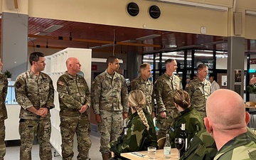 NY National Guard experts mentor Swedish division staff during exercise