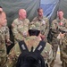 Major Gen. Ray Shields speaks with New York Guardsmen supporting Swedish exercise