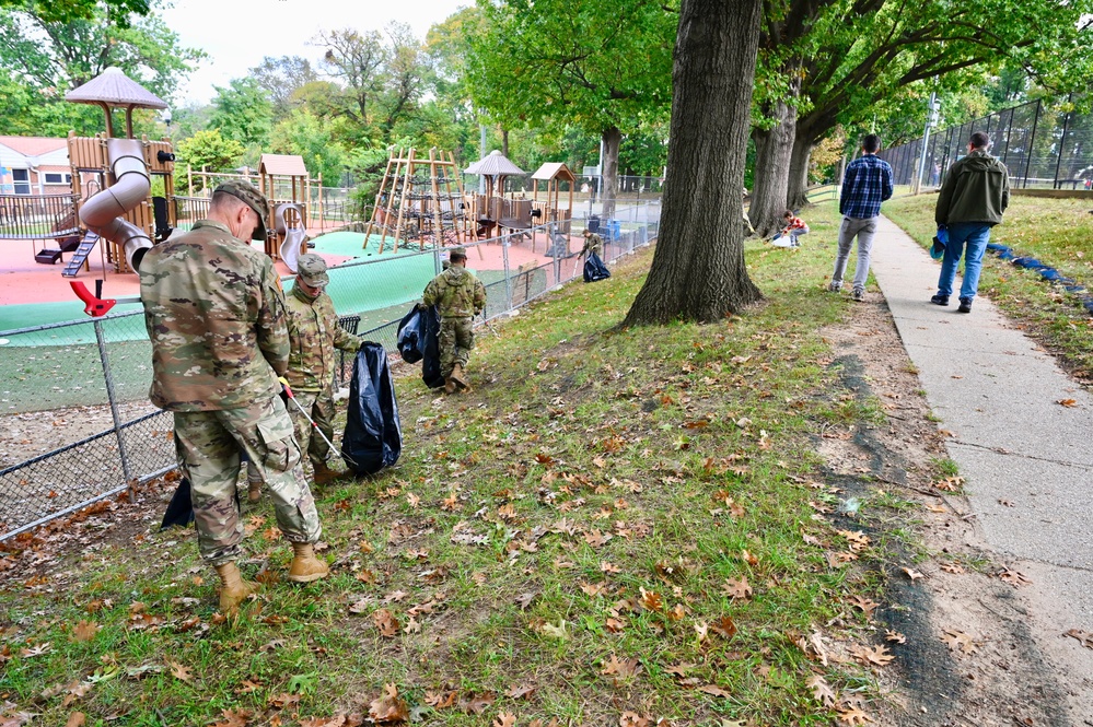 TF Beautification Supports at Stevens Recreation Center