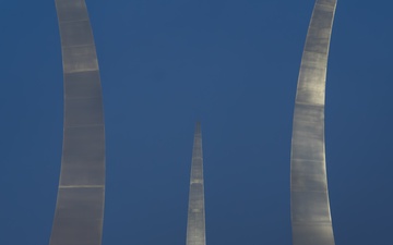 USACE Lighting Restores Air Force Memorial's Nighttime Visibility