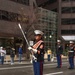 NMC 250 Philadelphia: 2nd Marine Division Band Perform During Navy and Marine Corps 250 parade