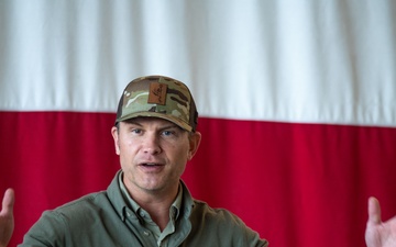 Secretary of War Visits NAS Oceana