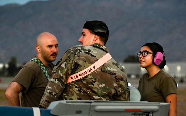 Luke AFB Phase 2 Aircraft Generation Exercise