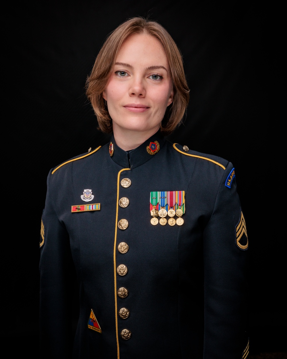Staff Sgt. Emily Perkins - Jazz Vocalist - U.S. Army Field Band Headshot