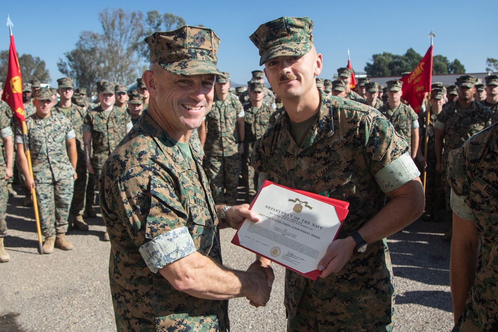 MALS-11 NAM Ceremony