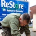 Navy and Marine Corps Volunteer with Habitat for Humanity