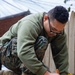 Navy and Marine Corps Volunteer with Habitat for Humanity