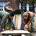 Navy and Marine Corps Volunteer with Habitat for Humanity