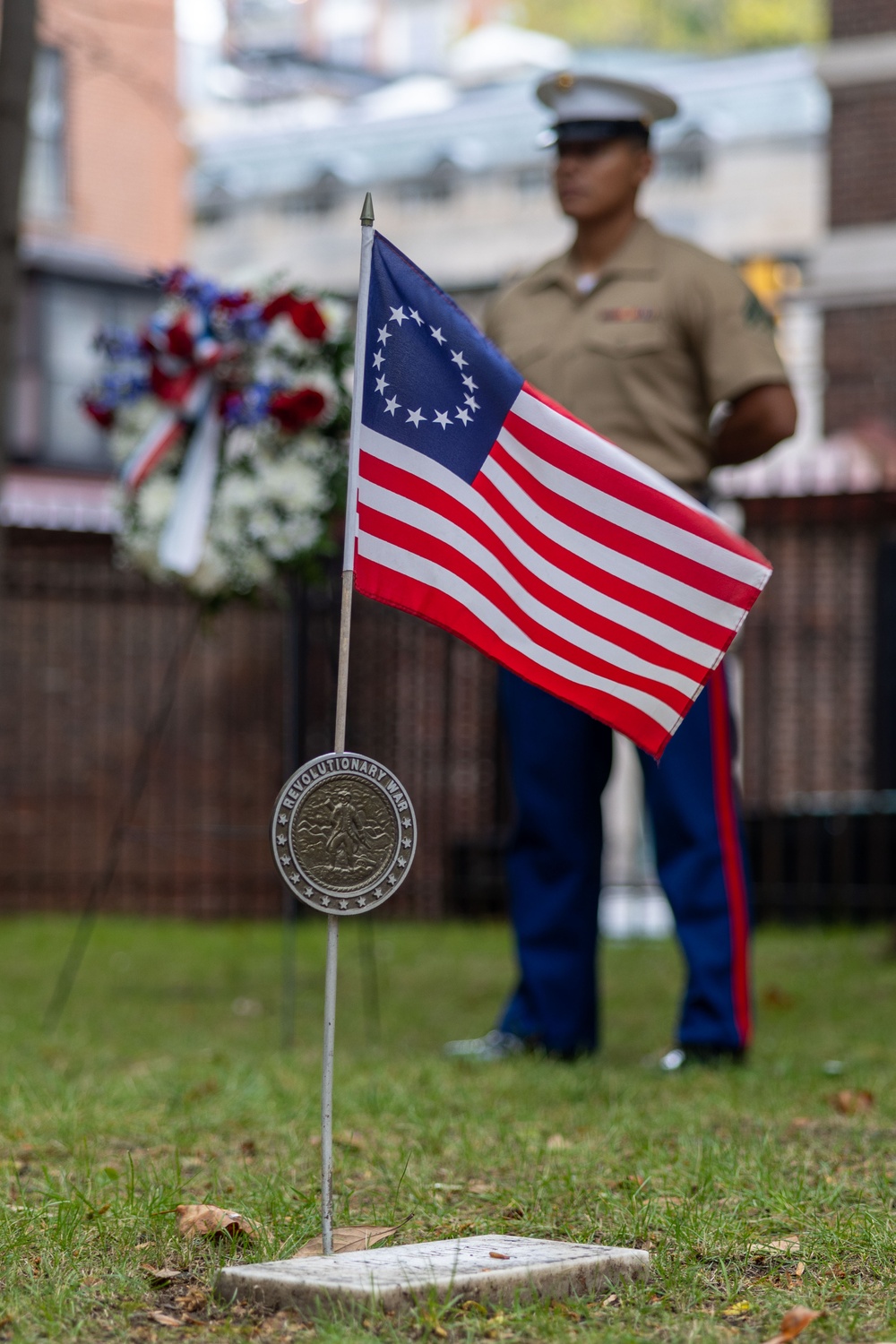 NMC 250 Philadelphia: Samuel Nicholas Memorial Wreath Laying Ceremony