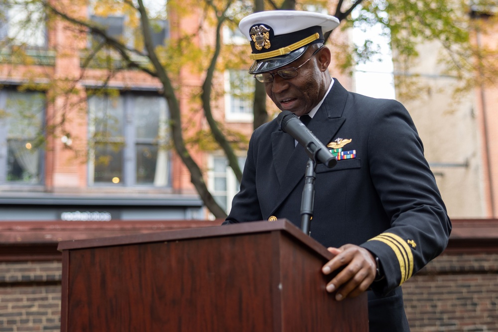 NMC 250 Philadelphia: Samuel Nicholas Memorial Wreath Laying Ceremony