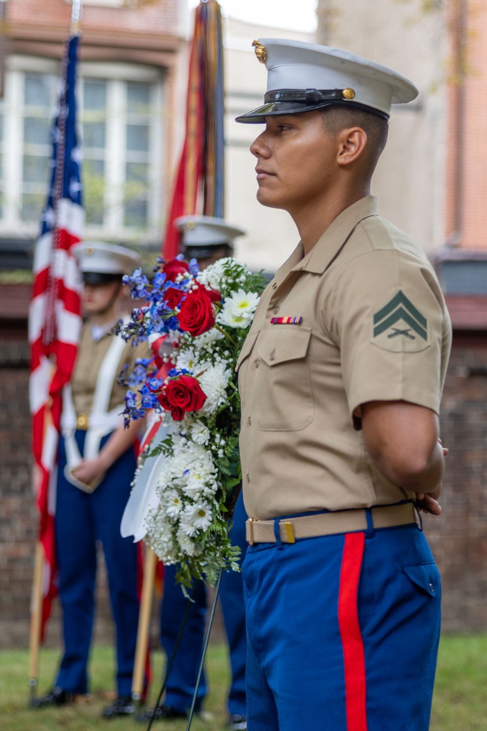 NMC 250 Philadelphia: Samuel Nicholas Memorial Wreath Laying Ceremony