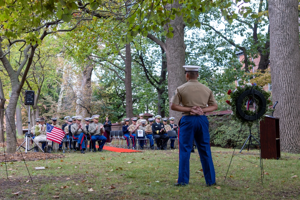 NMC 250 Philadelphia: Samuel Nicholas Memorial Wreath Laying Ceremony