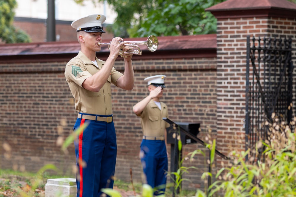 NMC 250 Philadelphia: Samuel Nicholas Memorial Wreath Laying Ceremony