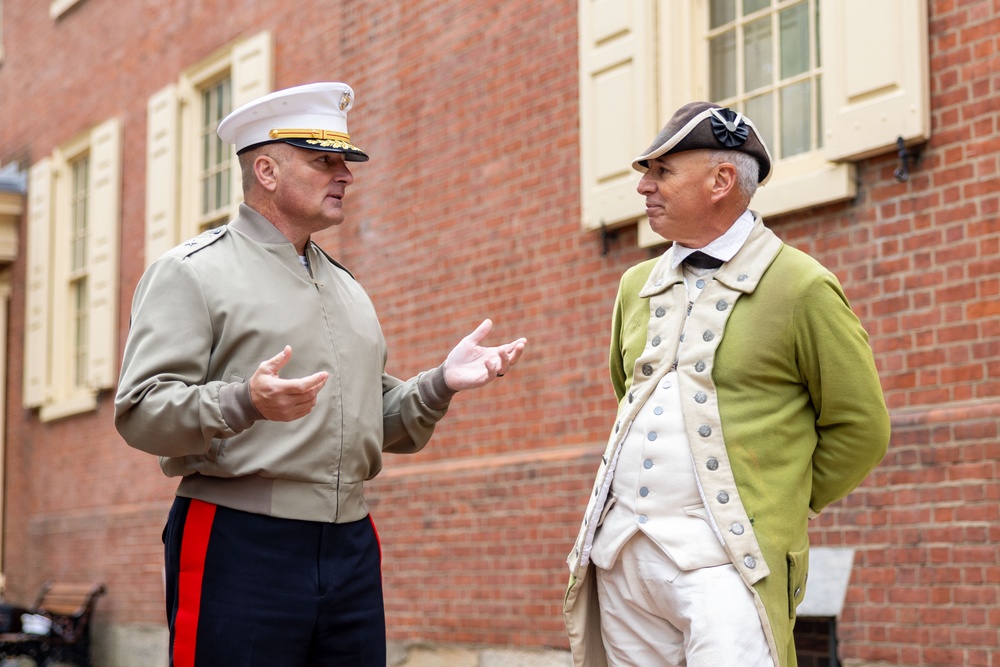 NMC 250 Philadelphia: Samuel Nicholas Memorial Wreath Laying Ceremony