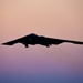 B-2 Spirit departs at sunset