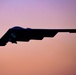B-2 Spirit departs at sunset