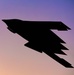 B-2 Spirit departs at sunset