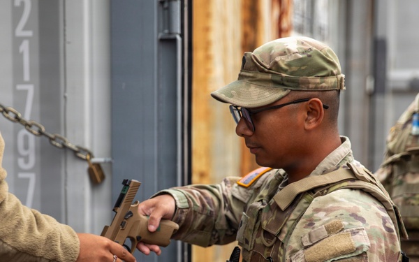 S.C. National Guard Soldiers Patrol Tidal Basin in Washington D.C.
