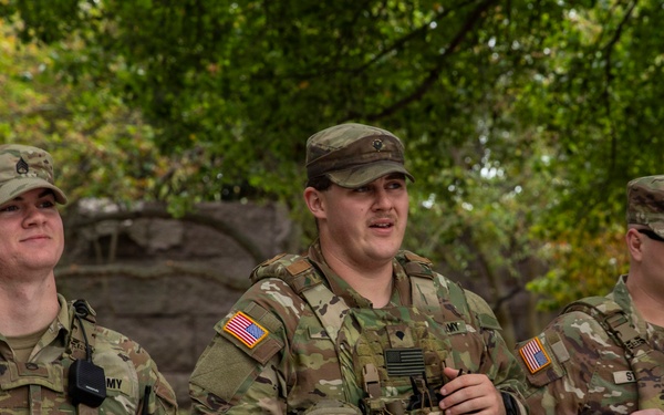 S.C. National Guard Soldiers Patrol Tidal Basin in Washington D.C.