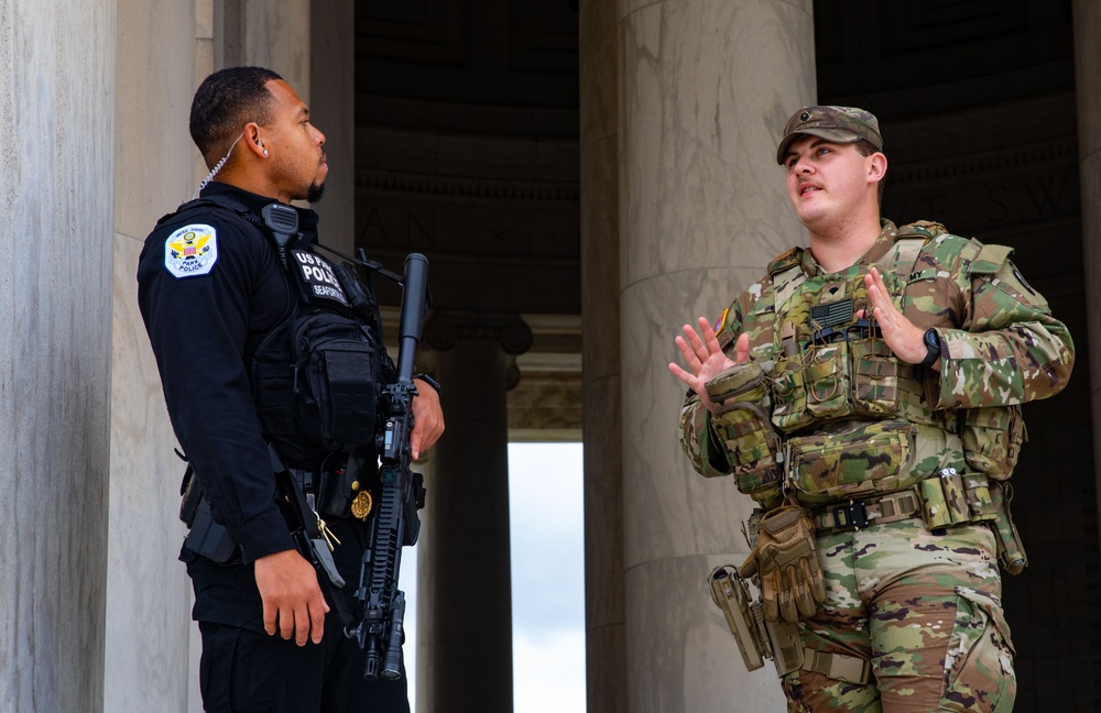 Overseeing Monumental Streets