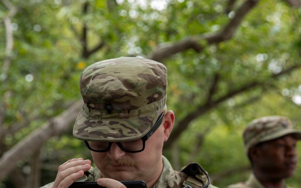 S.C. National Guard Soldiers Patrol Tidal Basin in Washington D.C.