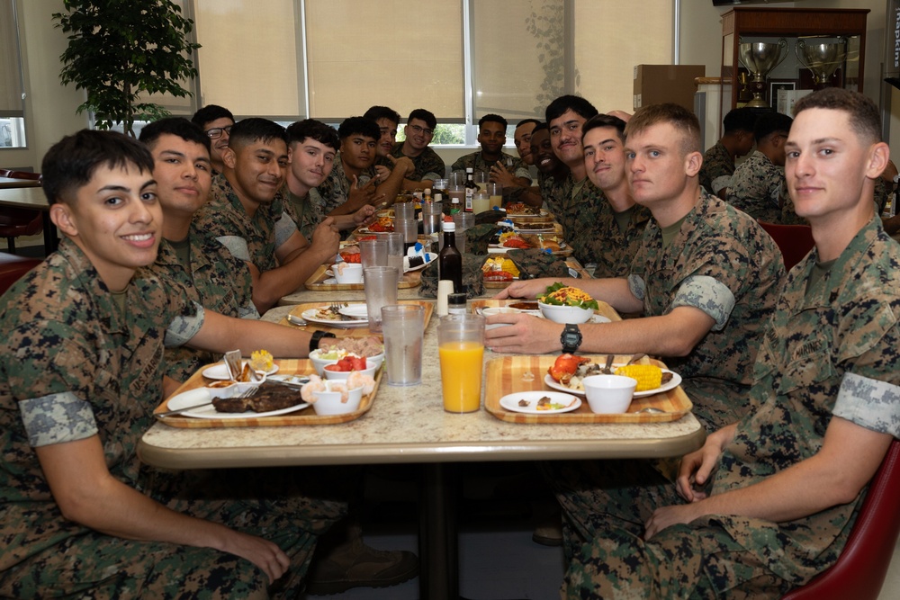 III Marine Expeditionary Force Marines celebrate U.S. Navy’s 250th birthday with Commanding General