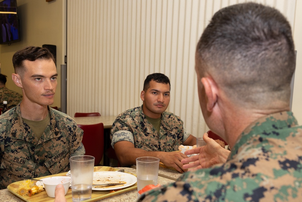 III Marine Expeditionary Force Marines celebrate U.S. Navy’s 250th birthday with Commanding General