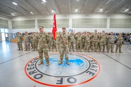 Oregon National Guard Honors Soldiers Deploying to Southern Border