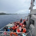 U.S. Coast Guard, Guam Fire Department rescue 45 people from boat off Agat, Guam