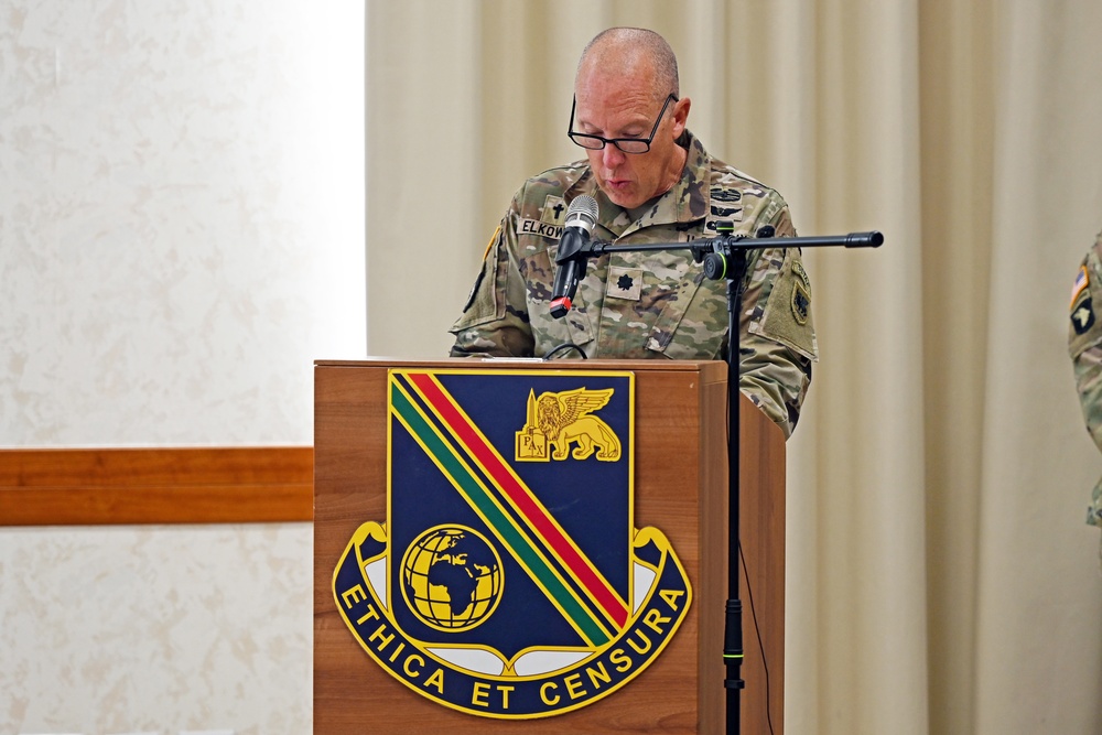414th Contracting Support Brigade conducts change of responsibility