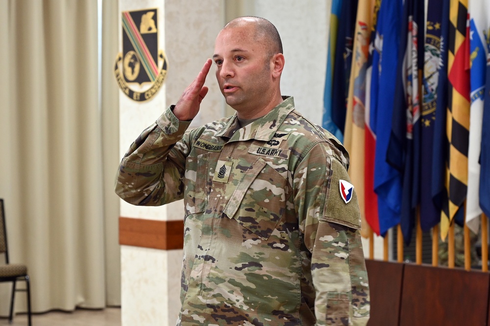 414th Contracting Support Brigade conducts change of responsibility