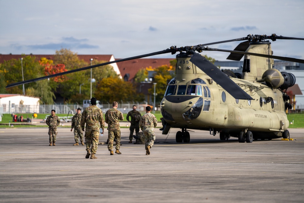 Big Windy Soldiers support Combined Resolve flight operations in Germany