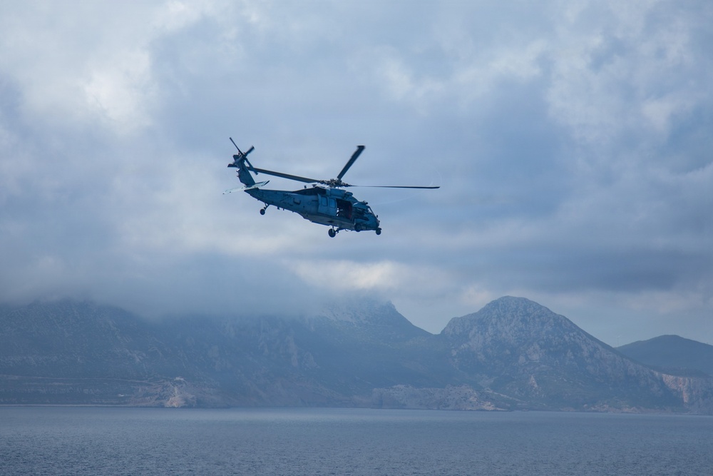USS Gerald R. Ford (CVN 78) Transits Strait of Gibraltar USS Gerald R. Ford (CVN 78) Transits Strait of Gibraltar