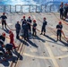Damage Control Training on the flight deck of USS Paul Ignatius (DDG 117)