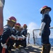 Damage Control Training on the flight deck of USS Paul Ignatius (DDG 117)