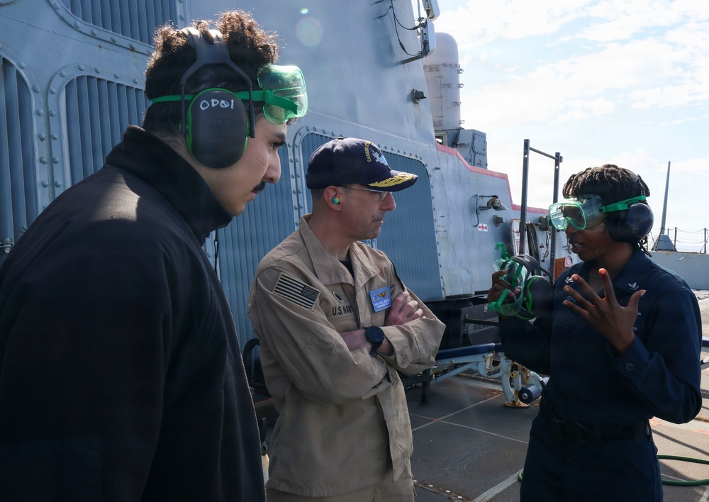 Commander, Carrier Strike Group 12 Aboard USS Bainbridge (DDG 96) Commander, Carrier Strike Group 12 Aboard USS Bainbridge (DDG 96)