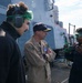 Commander, Carrier Strike Group 12 Aboard USS Bainbridge (DDG 96)