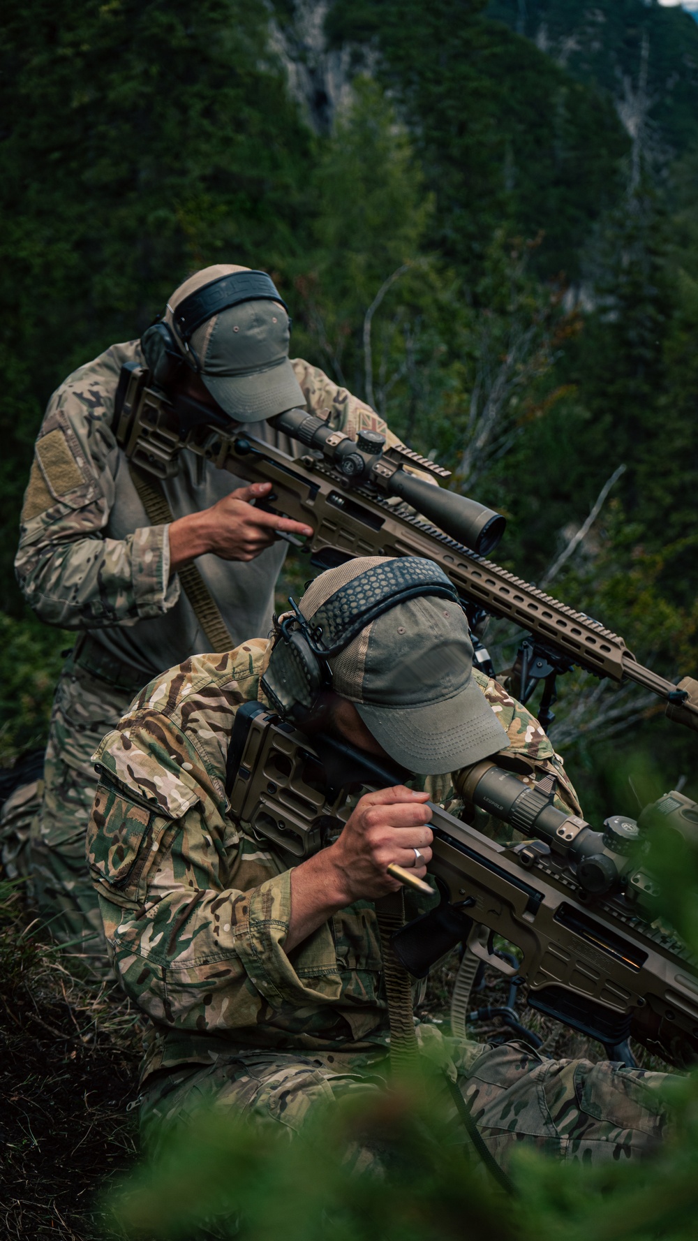 International Special Training Center hosts Alpine Sniper Course