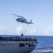 USS Iwo Jima Sailors Conduct a Replenishment At Sea