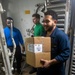 USS Iwo Jima Sailors Conduct a Replenishment At Sea