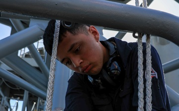 USS Iwo Jima Conducts PHOTOEX for Navy 250