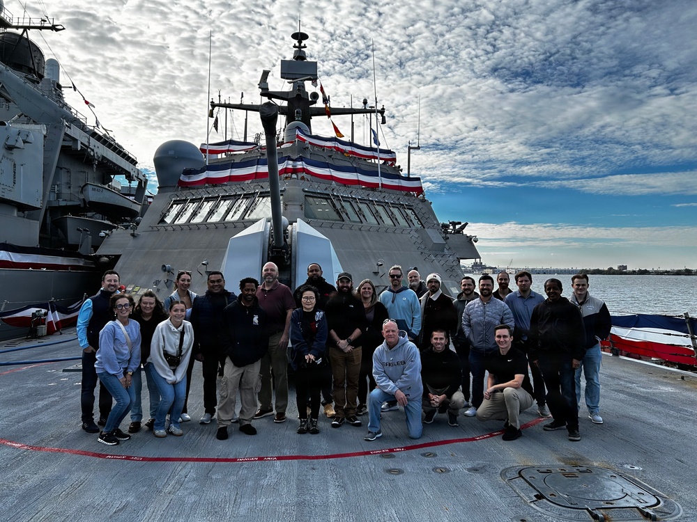NAVSUP WSS Tours USS Billings as Part of Navy 250th Birthday Celebration in Philadelphia