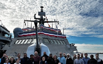 NAVSUP WSS Tours USS Billings as Part of Navy 250th Birthday Celebration in Philadelphia