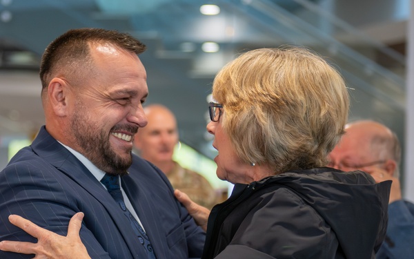 2025 IHOF Inductees Kosovo Minister of Defense HE Ejup Maqedonci , Zambian Army Commander LTG Geoffrey Zyeele visit USAWC