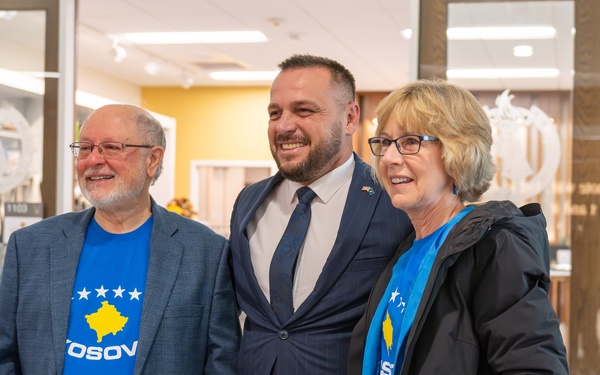 2025 IHOF Inductees Kosovo Minister of Defense HE Ejup Maqedonci , Zambian Army Commander LTG Geoffrey Zyeele visit USAWC