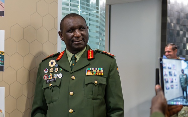 2025 IHOF Inductees Kosovo Minister of Defense HE Ejup Maqedonci , Zambian Army Commander LTG Geoffrey Zyeele visit USAWC