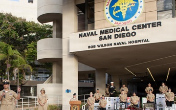 NMRTC San Diego celebrates 250 years of Navy warfighting heritage and tradition