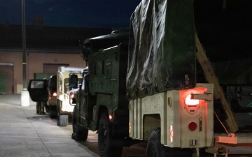 525th EMIB Thunder Rumble field training exercise on Fort Bragg, North Carolina